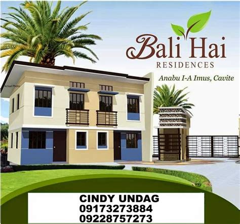 Invest A House And Lot In The Philippines Preselling Duplex In Bali