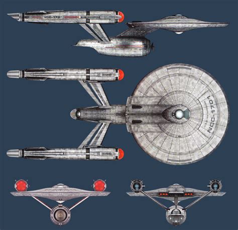 Starship Schematic Database U F P And Starfleet Ships From The Discovery Snw Era