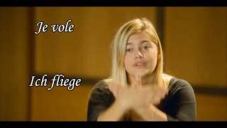 JE VOLE Louane Lyrics In French German ICH FLIEGE Deutsche