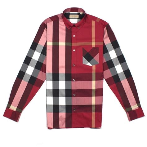 Burberry Check Shirt Parade Red Onu