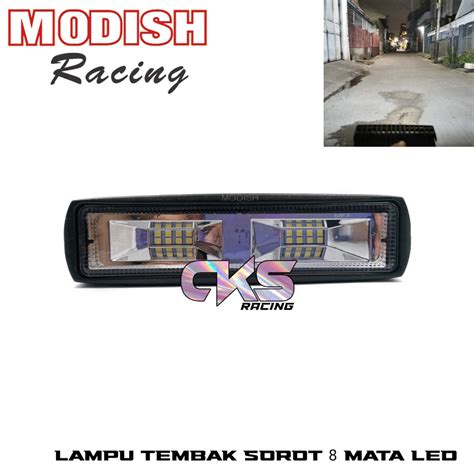 Jual Lampu Led Cree Light Bar Sorot Tembak Slim Mata Motor Mobil