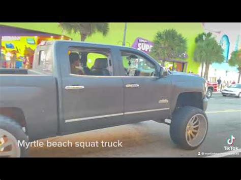 Squatted Truck At Myrtle Beach Shorts Youtube