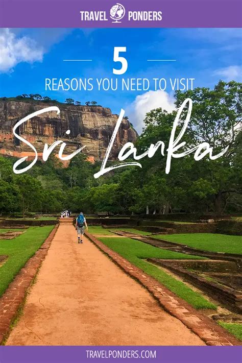 Reasons Why You Should Go To Sri Lanka Travel Ponders