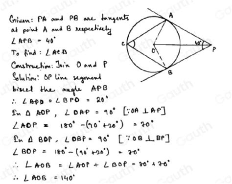 Solved 7 In The Diagram Below Overline AC And Overline BC Are