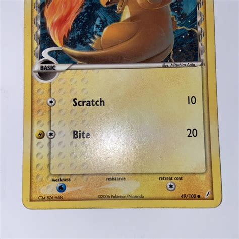 Pok Mon Tcg Charmander Delta Species Ex Crystal Guardians