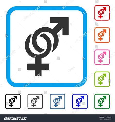 Sexual Symbols Icon Flat Gray Iconic Stock Vector Royalty Free 736524826 Shutterstock