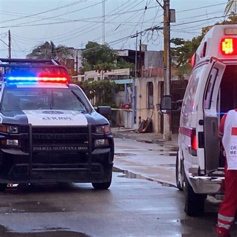 Acribillan a balazos a hombre en la SM 101 de Cancún Turquesa News