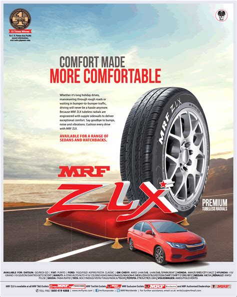 Mrf Zlx Comfort More Comfortable Ad Times Of India Delhi Check Out