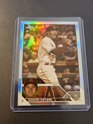 2023 Topps Chrome Buyback SP Sepia Refractor Shohei Ohtani Angels 17