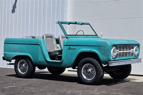 1966 Ford Bronco Roadster 3-Speed for sale on BaT Auctions - closed on