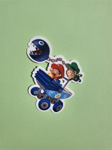 Mario Kart Stickers Super Mario Stickers Video Game Stickers Etsy