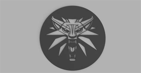 Witcher Stencil By Jumbre23 Download Free Stl Model