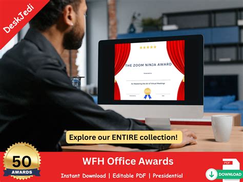 50 Funny Office Awards Printable Certificates Boost Morale & Celebrate ...