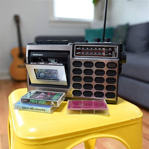 This Retro Style Cassette Player Also Plays Music Via Usb And Sd Card