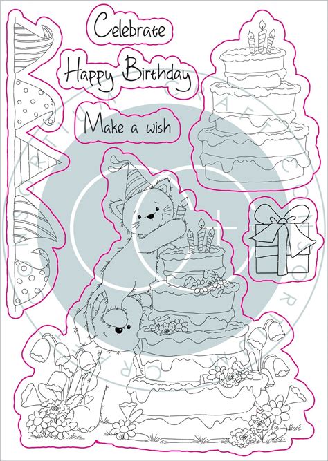 Craft Consortium The Gift Of Giving Stamp Set Make A Wish Michaels