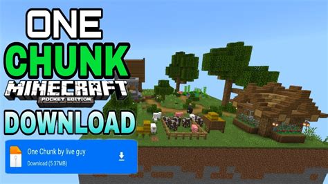 Minecraft Pe One Chunk Map 119 One Chunk Minecraft Download Pe 119