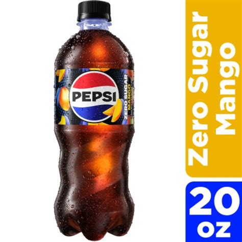 Pepsi Cola Zero Sugar Mango Flavored Soda Bottle 20 Fl Oz Ralphs