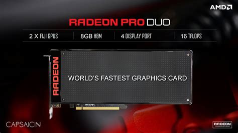 Amd S Flagship Radeon Pro Duo Graphics Card Unboxed Us Dual