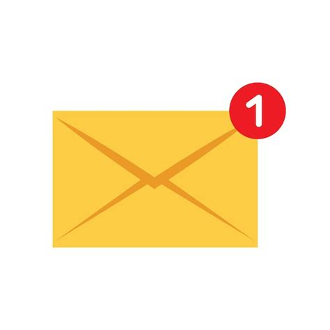 Premium Vector Mail Icon Concept Of Incoming Email Message Symbol