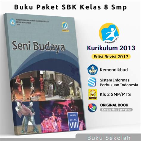 Buku Paket Seni Budaya Kelas Smp Mts Kurikulum Edisi Revisi