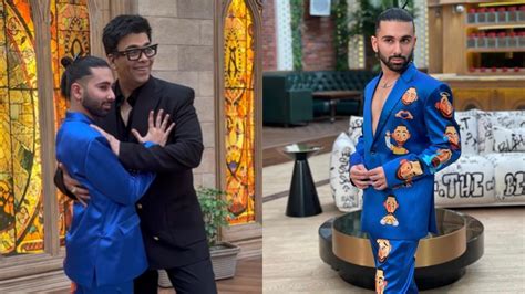 Koffee With Karan Orry Teaches Karan Johar His Signature Pose See Video