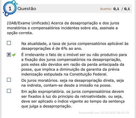 Simulado Direito Administrativo Ii