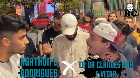 AGATHON E RODRIGUES X TH DA CLANDESTINA E VITOR SEGUNDA FASE EDIÇÃO