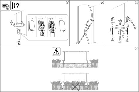 Ideal Lux 8I246932 Etere LED Bollard Light Instruction Manual