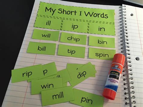 Firstie Favorites Short Vowel Phonics Practice