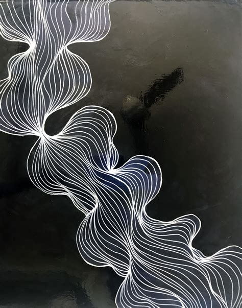 Abstract Modern Line Art Painting Download Free Mock Up