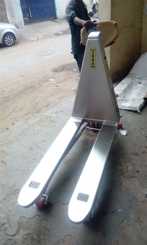 Stainless Steel High Lift Pallet Truck At Rs Piece High Lift