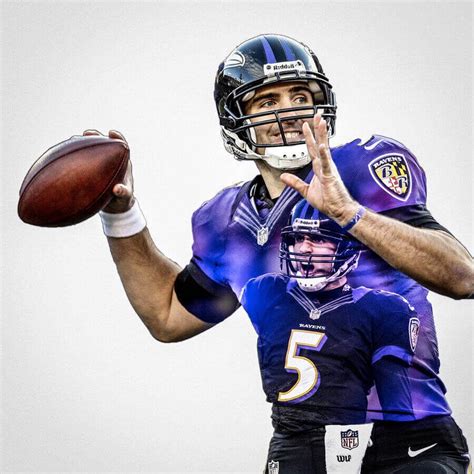 Baltimore Ravens Joe Flacco Football Wall Posters with 6 Sizes Unframed