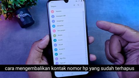 Cara Mengembalikan Kontak Yang Terhapus