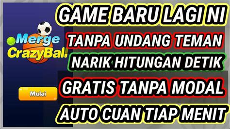 Merge Crazy Ball Game Penghasil Saldo Dana Terbaru Gratis Tanpa