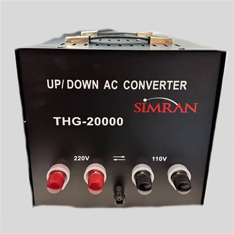 Amazon Co Jp Simran THG 20 000 Voltage Converter Transformer Step Up