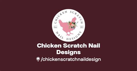 Chicken Scratch Nail Designs Instagram Tiktok Linktree