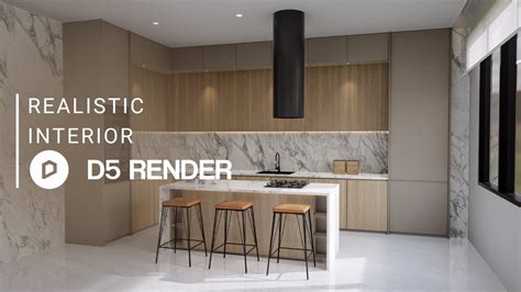 D Render Realistic Interior Rendering Tutorial Pantry Youtube