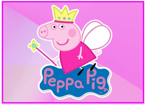 Kit imprimible candy bar Peppa Pig Princesa para cumpleaños | Candy Bar ...