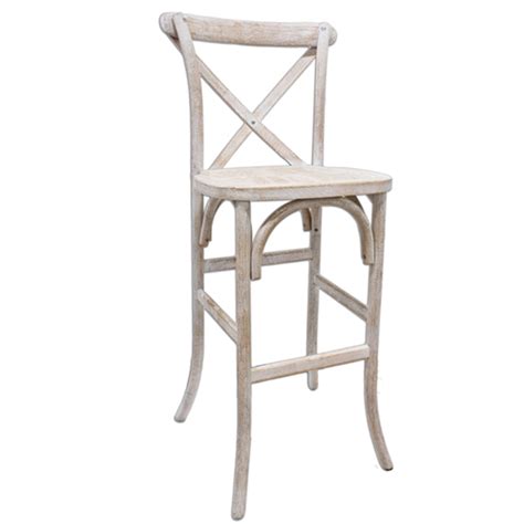 Seating Vineyard White Wash Xback Bar Stool Apr S Event D Cor And