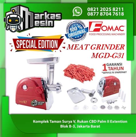 Jual Meat Grinder Mesin Giling Daging Penggiling Daging MGD G31 FOMAC