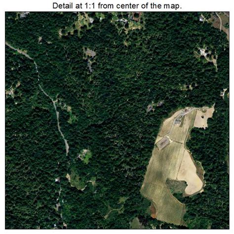 Aerial Photography Map of Occidental, CA California