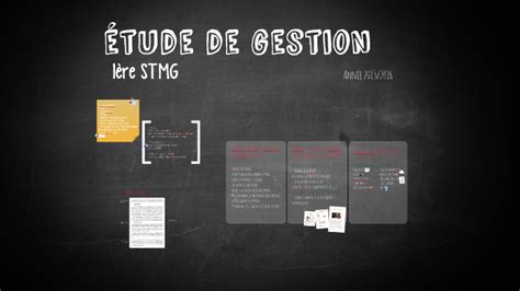 Tude De Gestion Re Stmg By Loubna Benzidane On Prezi