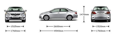 Qual O Comprimento Do Corolla - Toyota Corolla (2008-2011). Información de producto. | Automotores On Line