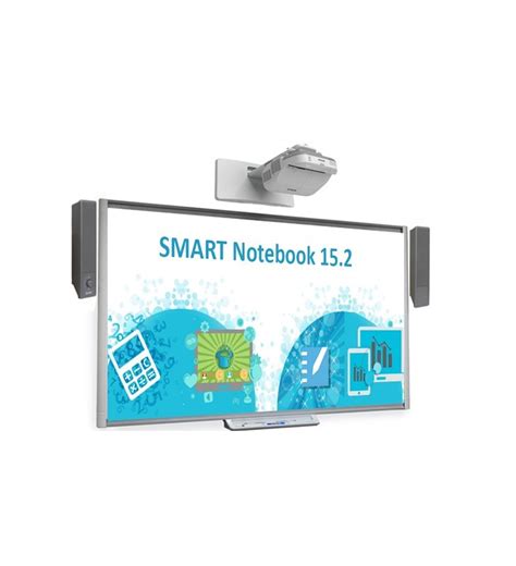 Pack Pizarra Digital Smart Board Sbm Proyector Optoma W St