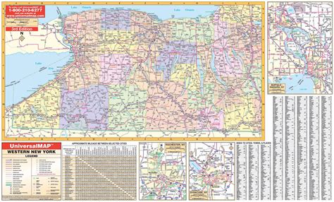 Western New York Zip Code Map - Map