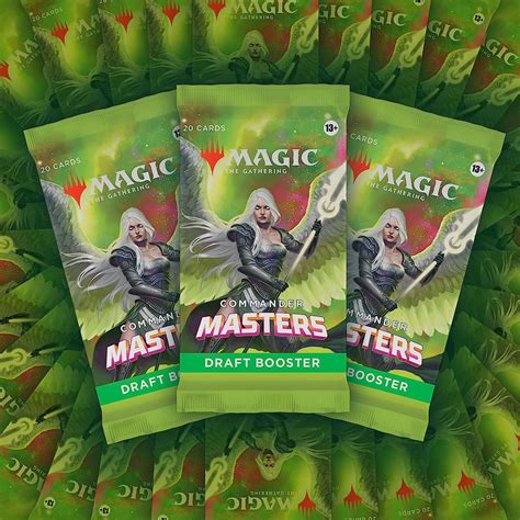 Magic The Gathering Commander Masters Draft Booster Box Great Escape