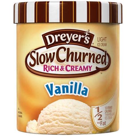 Dreyers Ice Cream Dreyers Edys Ice Cream Slow Churned Rich