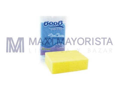 ESPONJA BAÑO BOOB GRANDE X12U MAXIMAYORISTA