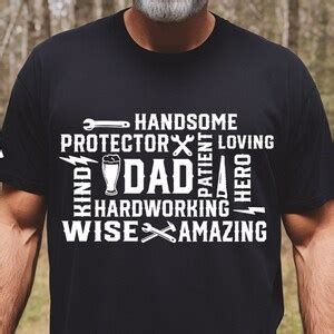 Dad Word Art Svg Dad Tools Word Art Svg Father's Day - Etsy