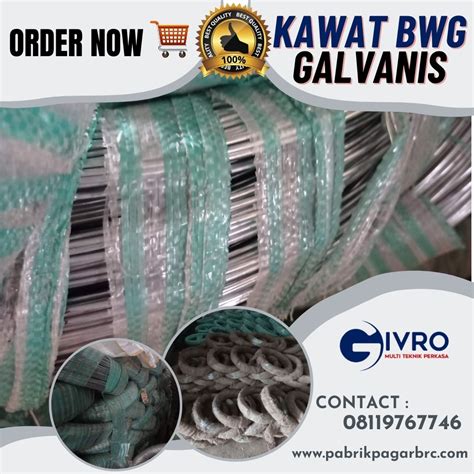 Pabrik Kawat Bwg Hd Galvanis Kalimantan Pabrik Pagar Brc